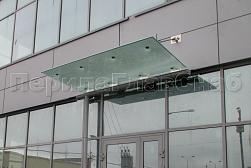 Стеклянные козырьки на вантах в Алматы. Готовые проекты ПерилаГлавСнаб - фото 25