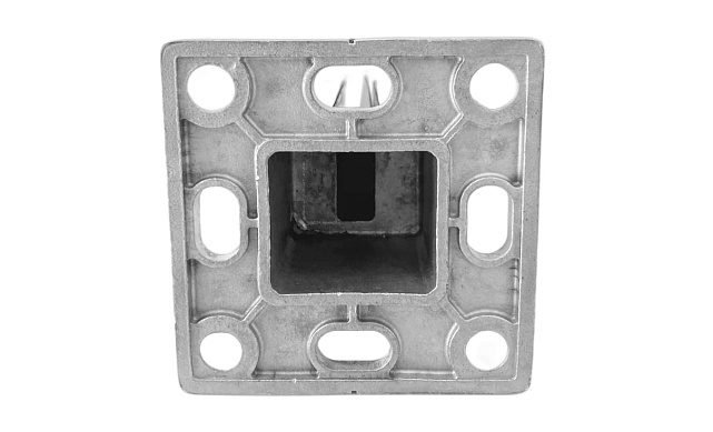 Стеклодержатель напольный 45х50х160 мм, для стекла 10-12 мм, литой, плоский, без сверления, нержавеющая сталь AISI 304, полированная k275-5 9 Стеклодержатель напольный 45х50х160 мм, для стекла 10-12 мм, литой, плоский, без сверления, нержавеющая сталь AISI 304, полированная k275-5 9