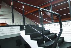 Ограждения маршевых лестниц и площадок в Алматы. Готовые проекты ПерилаГлавСнаб - фото 20