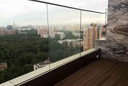 Цельностеклянные ограждения для крыш в Алматы. Готовые проекты ПерилаГлавСнаб - фото 11