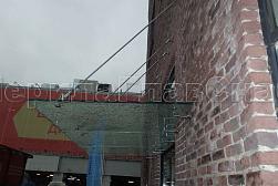 Стеклянные козырьки на вантах в Алматы. Готовые проекты ПерилаГлавСнаб - фото 21