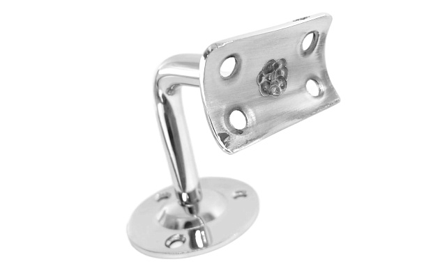 Пристенок с ложементом под Ø38.1 мм, сварной, полированный, (AISI 201) k010-6 3 Пристенок с ложементом под Ø38.1 мм, сварной, полированный, (AISI 201) k010-6 3