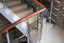 Перила и ограждения из нержавейки и дерева в Алматы. Готовые проекты ПерилаГлавСнаб - фото 28