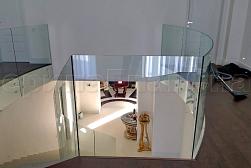 Стеклянные перила для атриумов в Алматы. Готовые проекты ПерилаГлавСнаб - фото 22