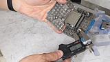 Контроль качества Петля для душевой кабины стекло-стекло 135° 90х55 мм AISI 304 полированная t302-2 PSS - 20
