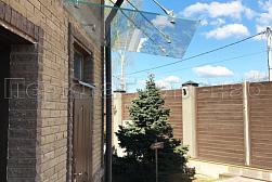 Стеклянные козырьки на вантах в Алматы. Готовые проекты ПерилаГлавСнаб - фото 17