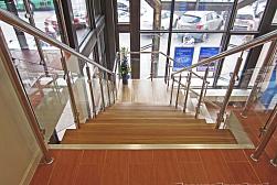 Стеклянные перила для колодезных лестниц в Алматы. Готовые проекты ПерилаГлавСнаб - фото 9