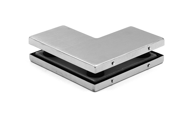 Фитинг угловой большой, шлифованный t160 SSS 6 Фитинг угловой большой, шлифованный t160 SSS 6