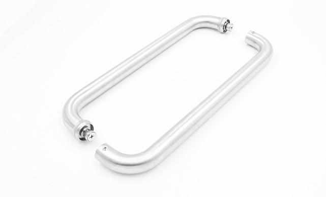 Ручка двухсторонняя для стекла 8-12 мм, 25х350 мм, шлифованная t627-25-350 SSS 5