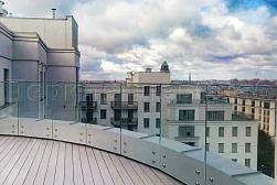 Цельностеклянные ограждения на несущем стекле в Алматы. Готовые проекты ПерилаГлавСнаб - фото 12