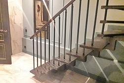 Перила и ограждения с вертикальным заполнением в Алматы. Готовые проекты ПерилаГлавСнаб - фото 10