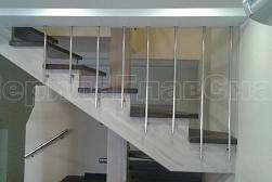 Перила и ограждения с вертикальным заполнением в Алматы. Готовые проекты ПерилаГлавСнаб - фото 8