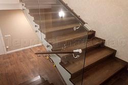 Цельностеклянные ограждения на несущем стекле в Алматы. Готовые проекты ПерилаГлавСнаб - фото 10