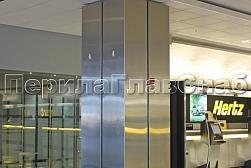 Облицовка колонн нержавеющей сталью в Алматы. Готовые проекты ПерилаГлавСнаб - фото 4