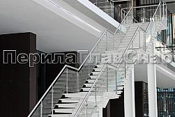 Ограждения из нержавейки со стеклом в Алматы. Готовые проекты ПерилаГлавСнаб - фото 22