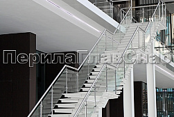 Ограждения из нержавейки со стеклом в Алматы. Готовые проекты ПерилаГлавСнаб - фото 22 Ограждения из нержавейки со стеклом в Алматы. Готовые проекты ПерилаГлавСнаб - фото 22