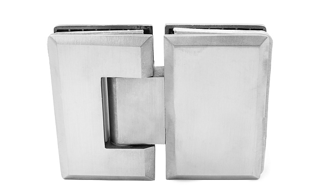 Петля для душевой кабины стекло-стекло 180° 90х55 мм, шлифованная  t303 SSS 9 Петля для душевой кабины стекло-стекло 180° 90х55 мм, шлифованная  t303 SSS 9