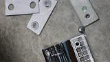 Контроль качества Петля для душевой кабины стена-стекло 90° 90х55 мм полированная t305-2 PSS - 16
