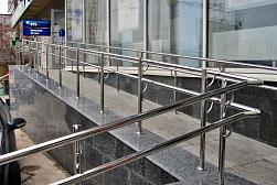 Поручни для инвалидов из нержавеющей стали в Алматы. Готовые проекты ПерилаГлавСнаб - фото 17