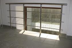 Ограждение на окна из нержавеющей стали в Алматы. Готовые проекты ПерилаГлавСнаб - фото 22