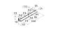 Комплект профиля козырькового анодированного, для стекла 20 мм (10+10 мм), 3000 мм  k300-20-3000