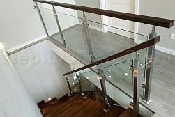 Перила и ограждения из нержавейки и дерева в Алматы. Готовые проекты ПерилаГлавСнаб - фото 16