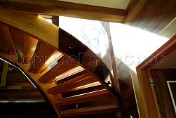 Стеклянные перила для винтовых лестниц в Алматы. Готовые проекты ПерилаГлавСнаб - фото 18