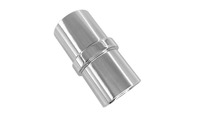 Соединитель трубы Ø25.1х1.45мм, полированный, AISI 304, с насечками k086-25 4