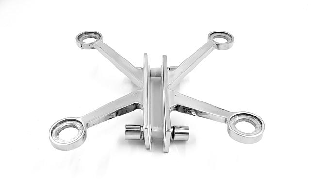 X-спайдер для установки на стеклянное ребро AISI 304 k290-X 15