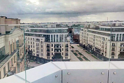 Цельностеклянные ограждения для крыш в Алматы. Готовые проекты ПерилаГлавСнаб - фото 2