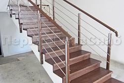Четырёх и многоригельные перила и ограждения в Алматы. Готовые проекты ПерилаГлавСнаб - фото 5
