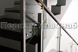 Перила на второй этаж в Алматы. Готовые проекты ПерилаГлавСнаб - фото 30