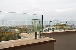 Цельностеклянные ограждения на несущем стекле в Алматы. Готовые проекты ПерилаГлавСнаб - фото 21