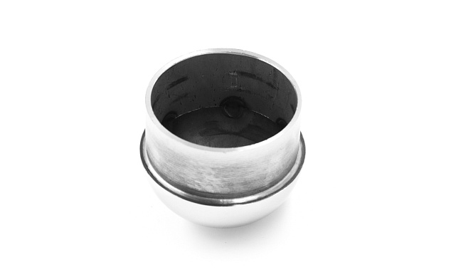 Заглушка литая сферическая на трубу Ø42.4х1.5 мм (AISI 304) полированная k272  4 Заглушка литая сферическая на трубу Ø42.4х1.5 мм (AISI 304) полированная k272  4