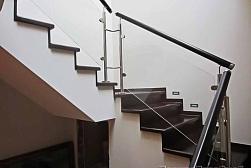 Ограждения из нержавейки со стеклом в Алматы. Готовые проекты ПерилаГлавСнаб - фото 11