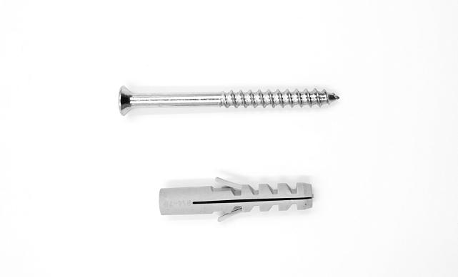 Потайной винт под шестигранник 10х120 мм в комплекте с дюбелем д.12 k601-19-120 2