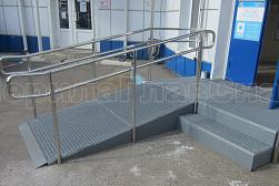 Поручни для инвалидов из нержавеющей стали в Алматы. Готовые проекты ПерилаГлавСнаб - фото 9