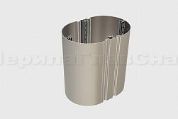 Облицовка колонн нержавеющей сталью в Алматы. Готовые проекты ПерилаГлавСнаб - фото 1