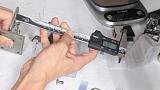 Контроль качества Петля для душевой кабины стена-стекло 90° 90х55 мм AISI 304 шлифованная t301-2 SSS - 11