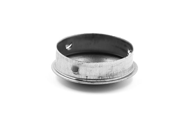 Заглушка штампованная для трубы Ø38.1х1.5х0.6 мм шлифованная (AISI 304) k036-4 3