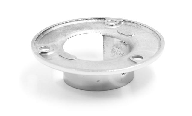 Фланец для трубы Ø42.4 мм, литой, полированный (AISI 304) k231-2 5