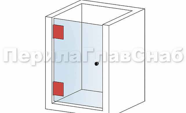 Петля для душевой кабины стена-стекло 90° 90х55 мм AISI 304, шлифованная  t301 SSS 2 Петля для душевой кабины стена-стекло 90° 90х55 мм AISI 304, шлифованная  t301 SSS 2
