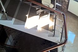 Перила и ограждения из нержавейки и дерева в Алматы. Готовые проекты ПерилаГлавСнаб - фото 26