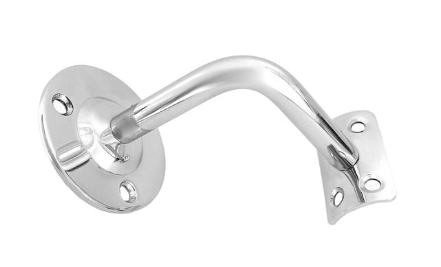 Пристенок с ложементом под Ø38.1 мм, сварной, полированный, (AISI 201) k010-6 4