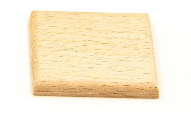 Торцевая заглушка для поручня 40х40, бук Ф-0844-2 3