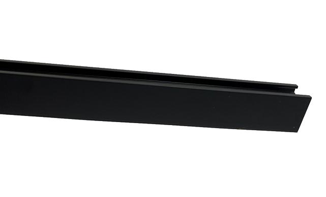 П-образный профиль 19x13, L=3000, под стекло 8 мм, черный матовый t758-3000 BL  4