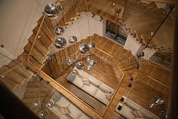 Стеклянные перила для винтовых лестниц в Алматы. Готовые проекты ПерилаГлавСнаб - фото 3