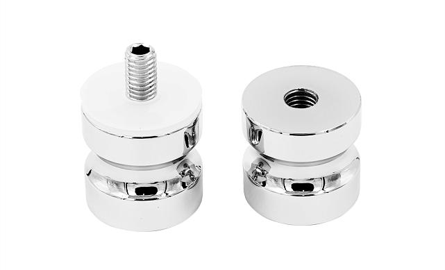 Дверная ручка «кноб», алюминий-хром, полированная t692 ALPC 4