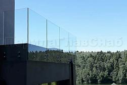 Стеклянные перила для балконов в Алматы. Готовые проекты ПерилаГлавСнаб - фото 33