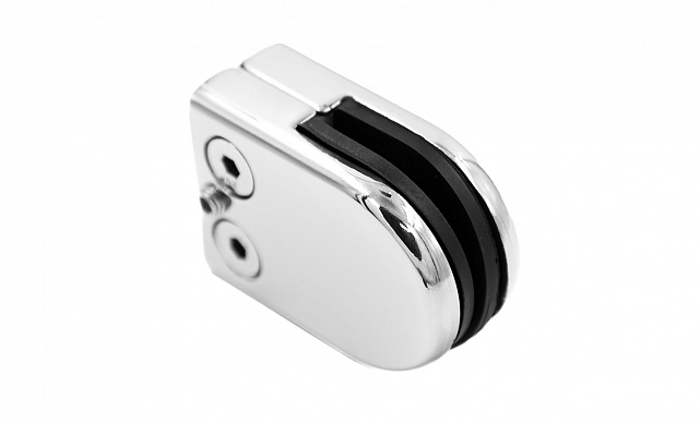 Стеклодержатель штампованный под стекло 10 мм (5+5 мм), на плоскость 40х24х54 полированный (AISI 304) k539-10 6 Стеклодержатель штампованный под стекло 10 мм (5+5 мм), на плоскость 40х24х54 полированный (AISI 304) k539-10 6